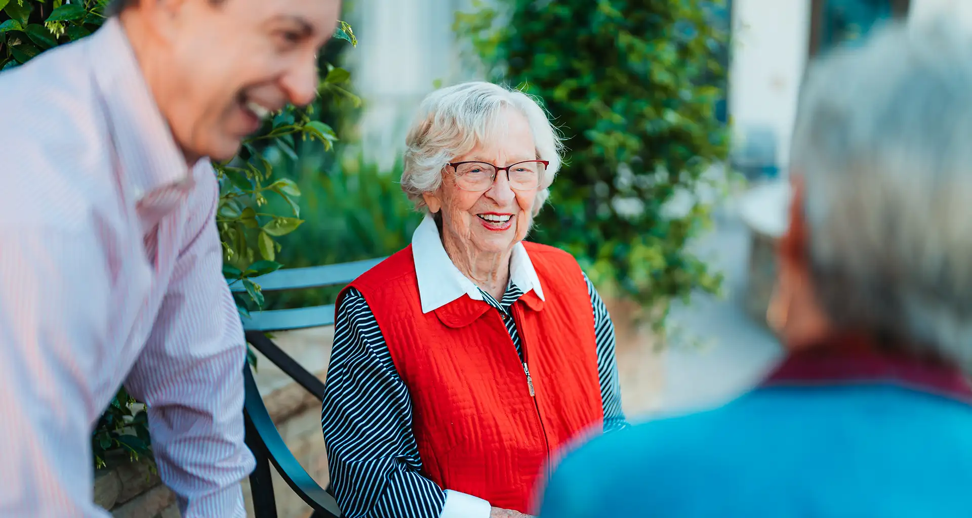 Canterbury resident and son