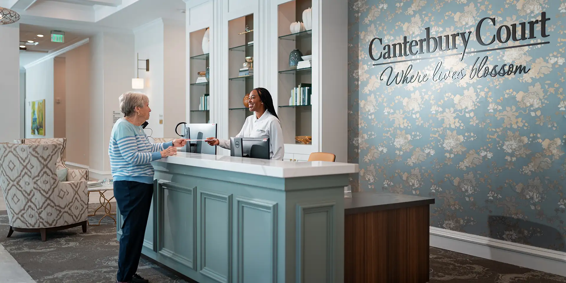 Canterbury Court main entrance