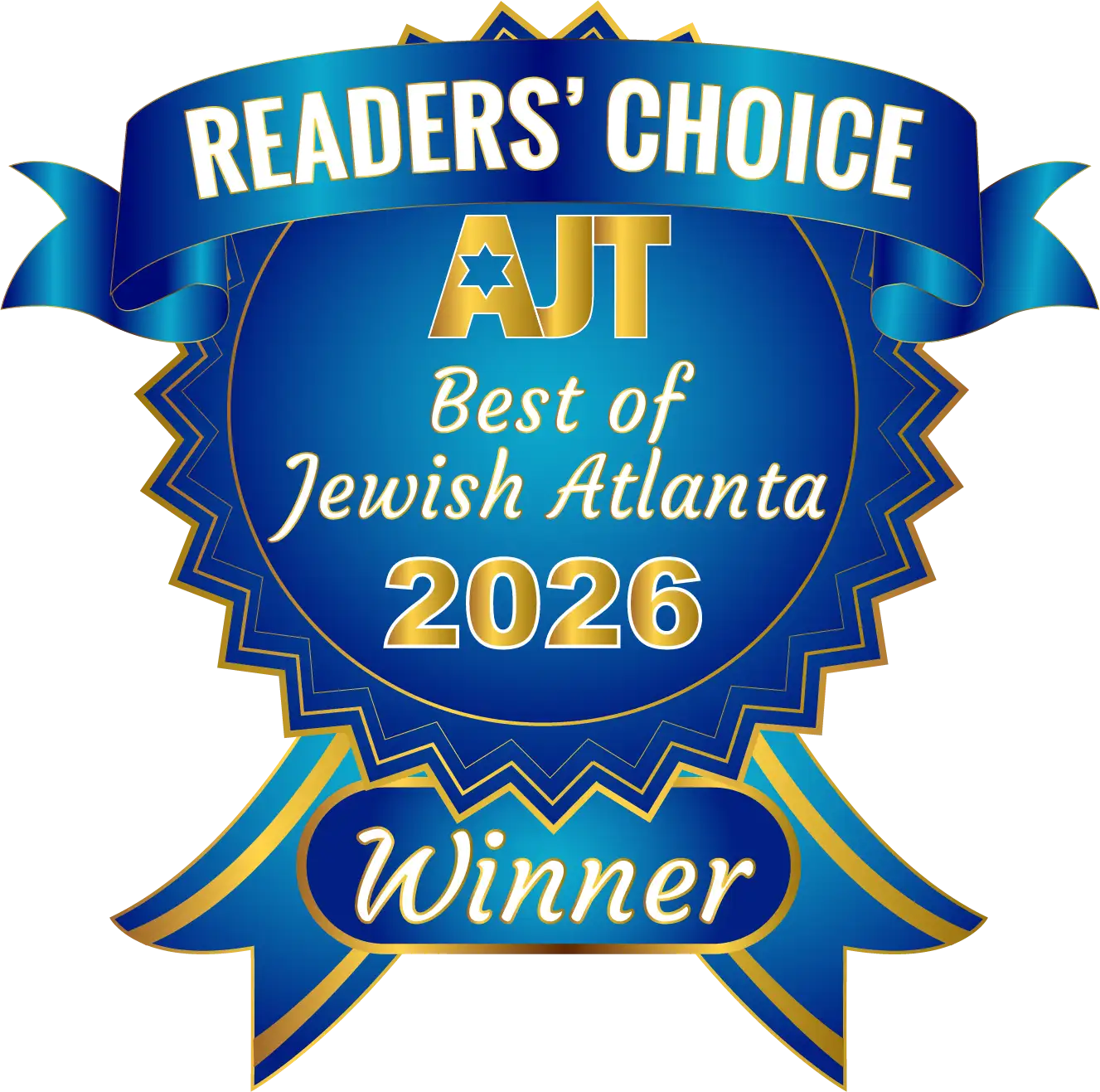 Atlanta Jewish Times Readers' Choice Best of Jewish Atlanta 2026 Winner