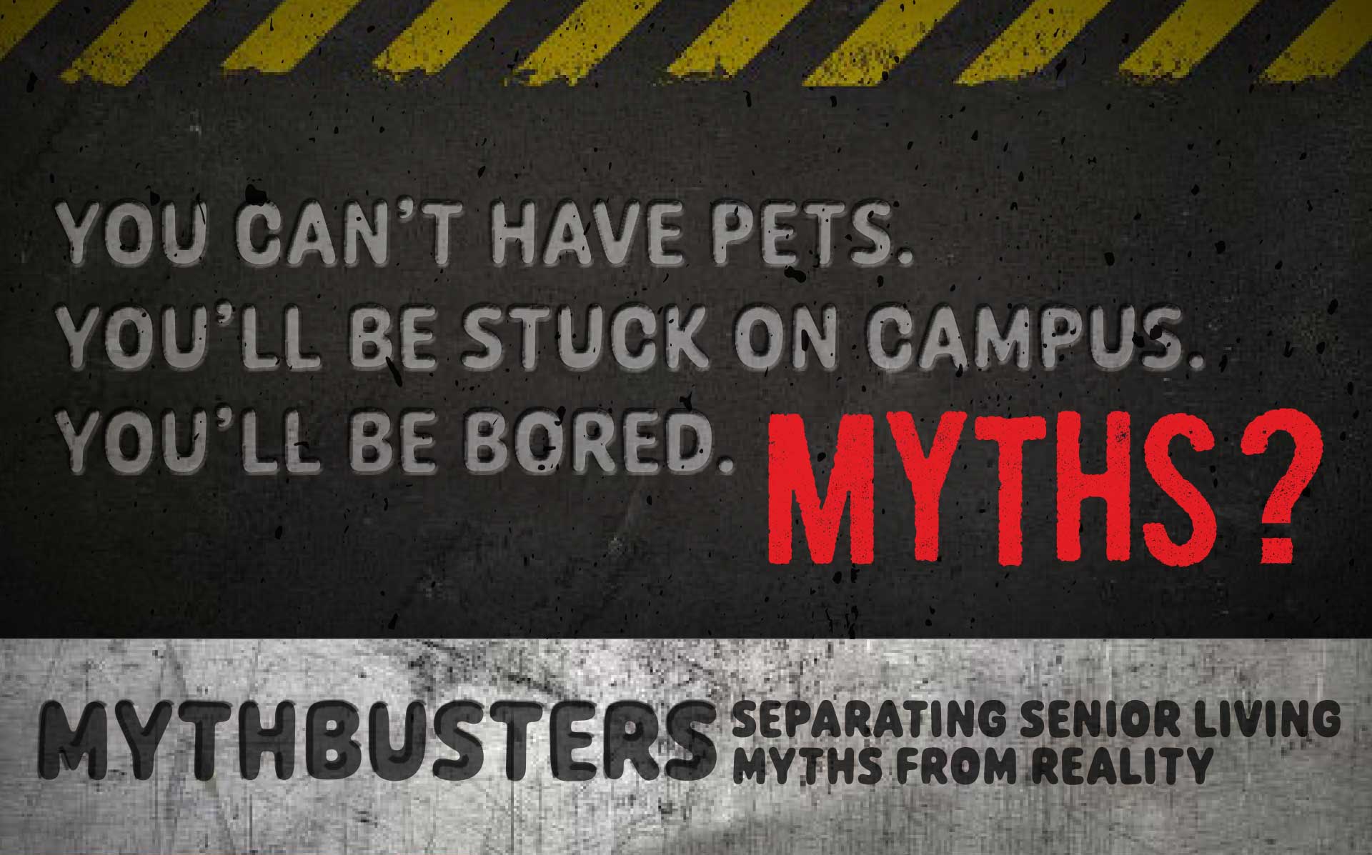 Mythbusters: Separating senior living myths from reality